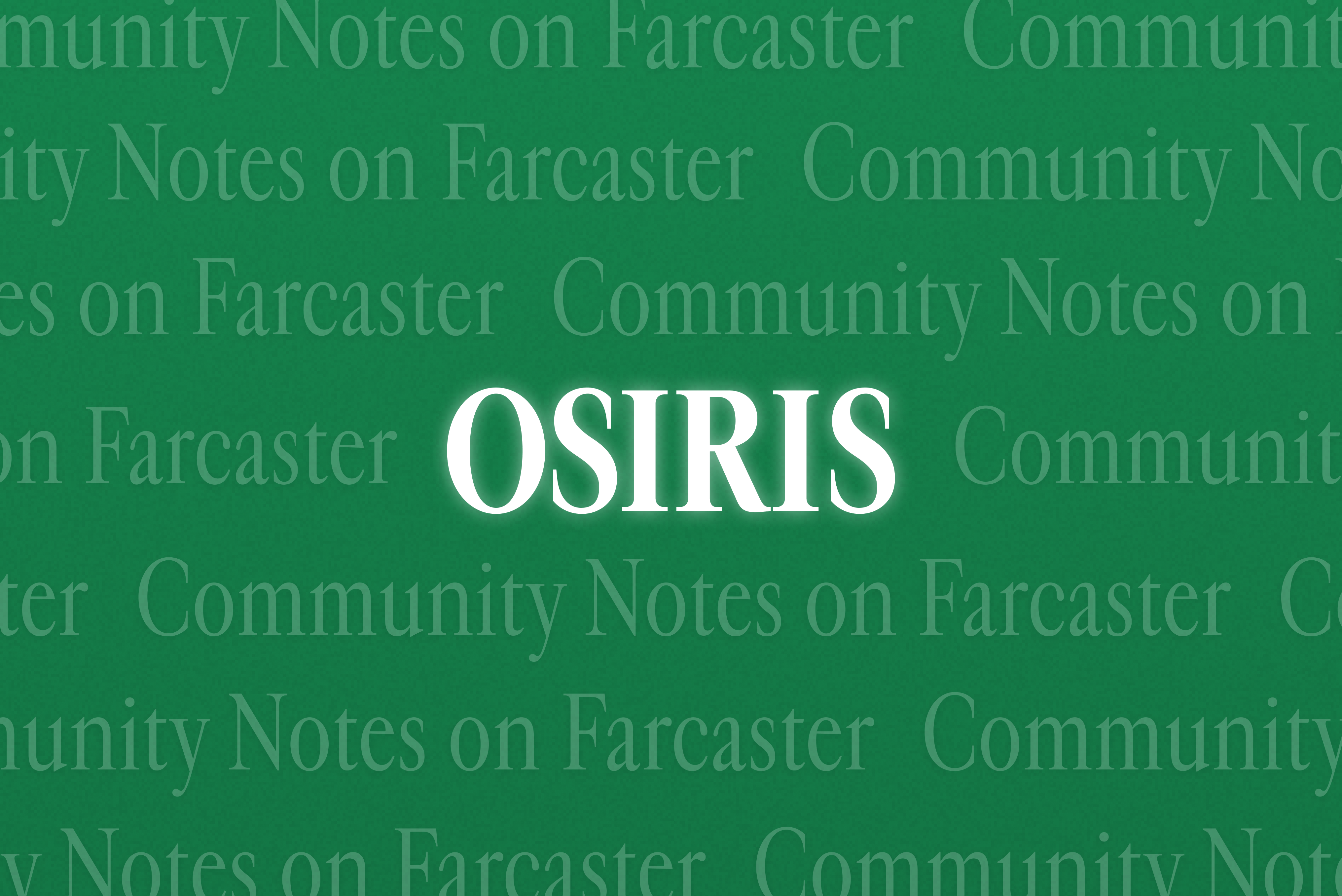 OSIRIS - Farcaster Mini Apps